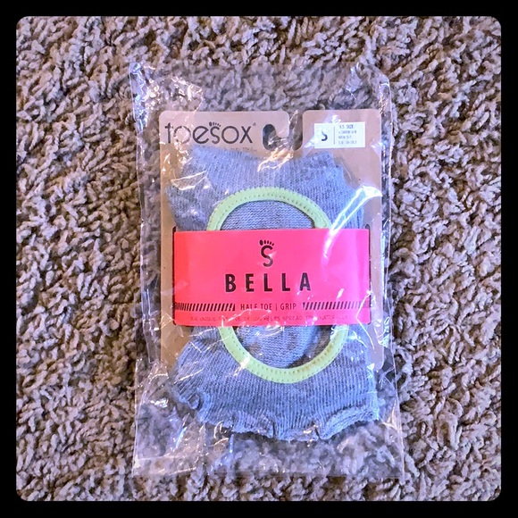toesox Accessories - Bella Half Toe Socks - Small